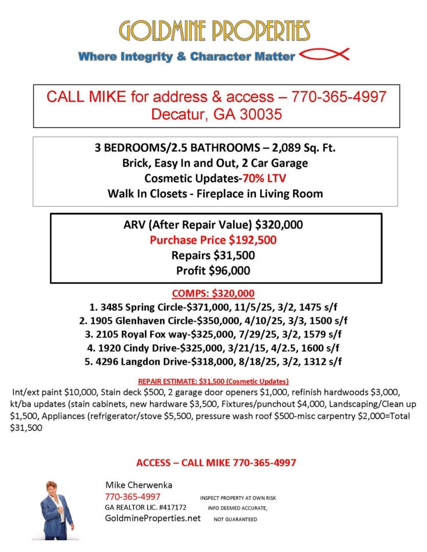 Decatur Fixer-Upper 2-13-26