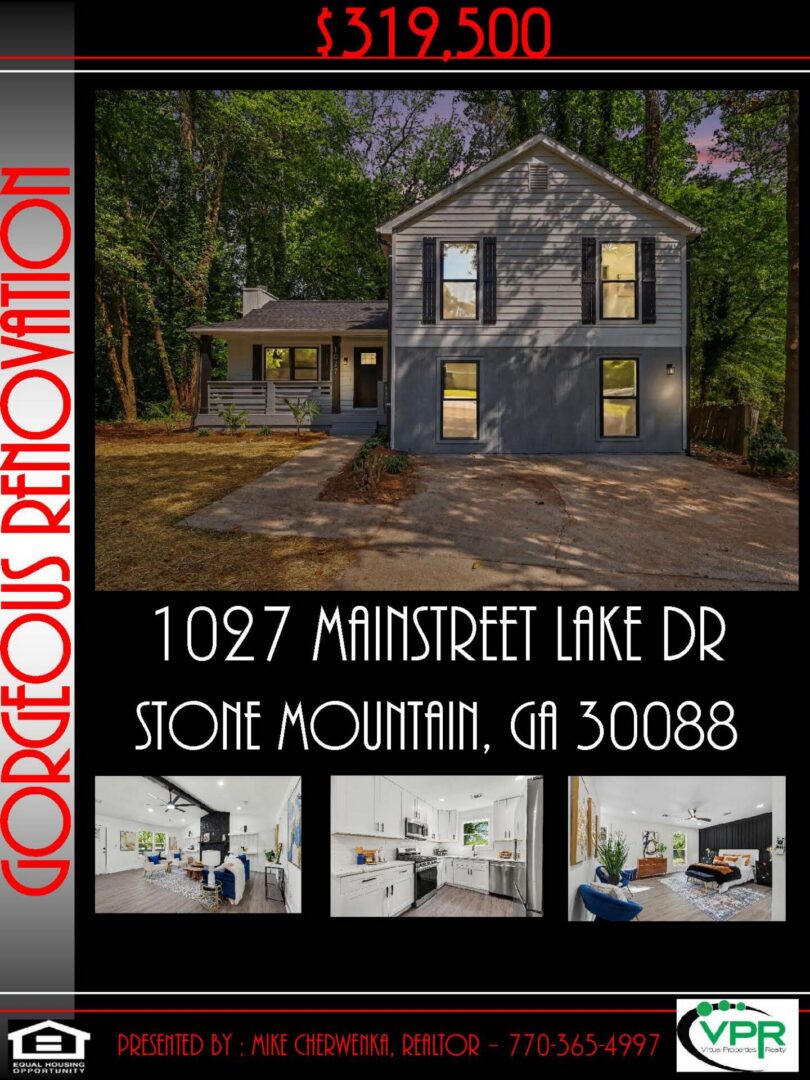 1027 Mainstreet Lake Dr Flyer