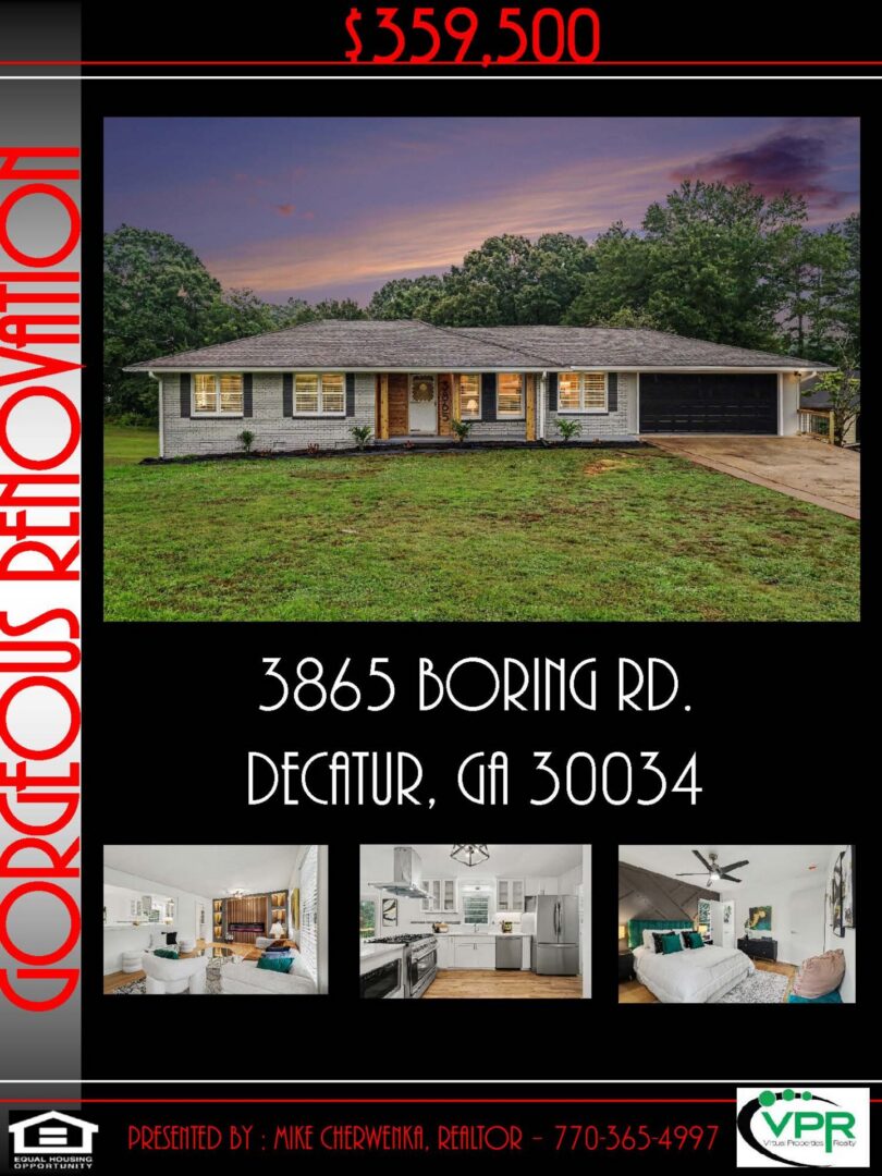 3865 Boring Rd Flyer