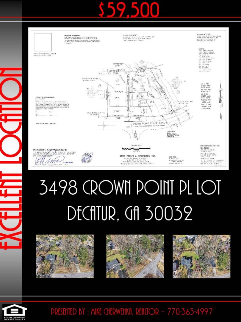 3498 Crown Point Pl Lot Flyer